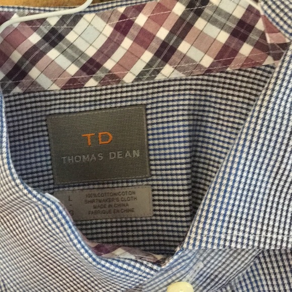 Thomas Dean Button Down - Picture 2 of 3